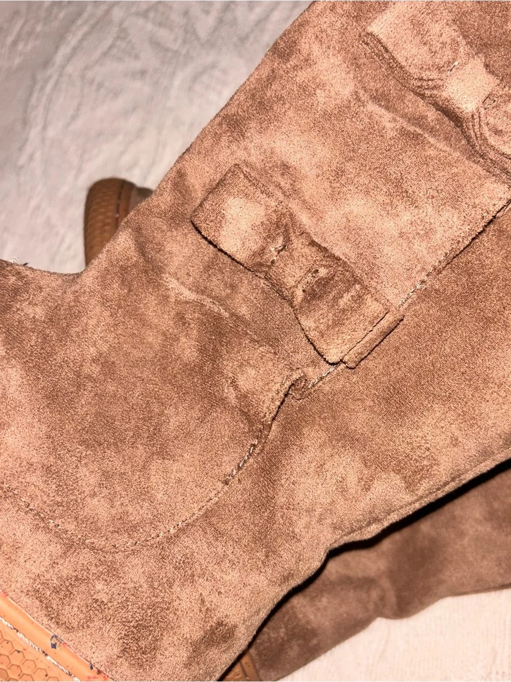 Livie & Luca Neve Brown Suede Bow boots size 1